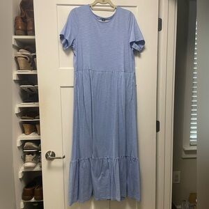 Old Navy Light Blue Maxi Dress